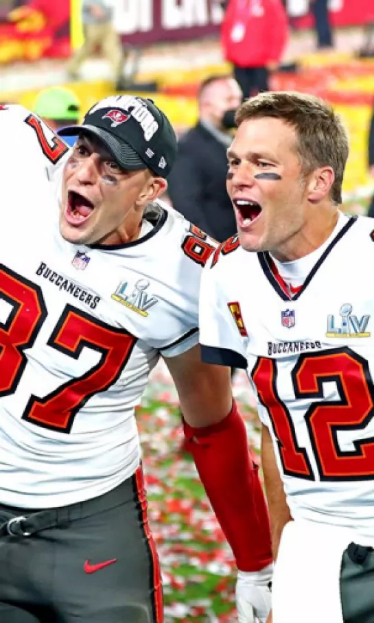 Un “sueño” jugar junto a Rob Gronkowski, Tom Brady se despide de su amigo en la NFL