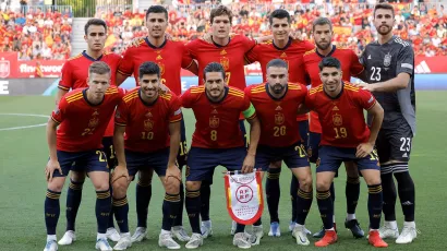 Grupo E: España (1° de grupo en UEFA), Alemania (1° de grupo en UEFA), Japón (2° de grupo en Asia) y Costa Rica (reclasificación intercontinental).