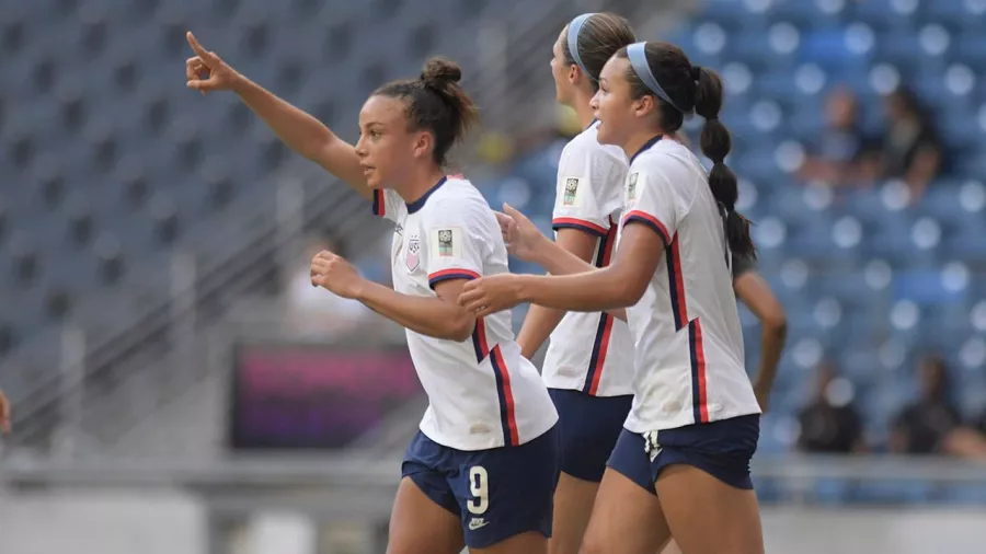 Estados Unidos aplastó a Jamaica y avanzó al Mundial Femenil