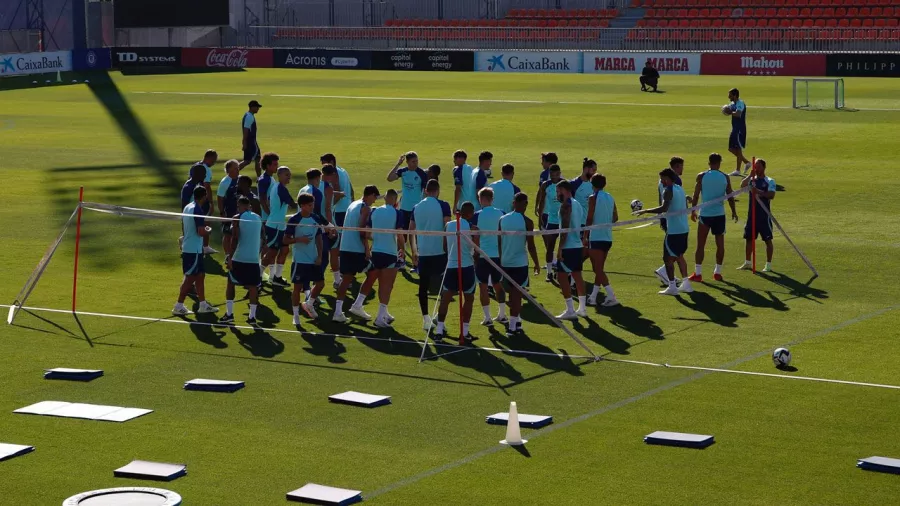Atlético de Madrid inició el curso con Axel Witsel en su primer entrenamiento