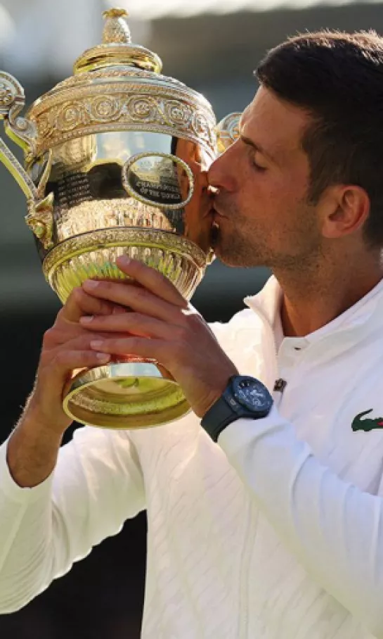 Wimbledon ya es el reino de Novak Djokovic