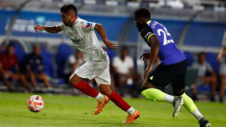 Sevilla y Tottenham empataron en Corea; ‘Tecatito’ tuvo actividad