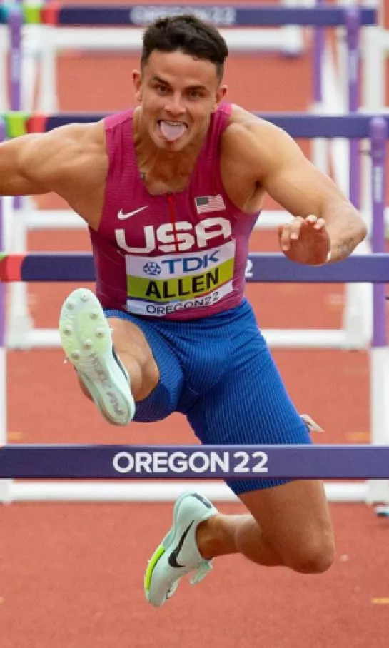 Devon Allen ya es semifinalista en los Mundiales de Atletismo