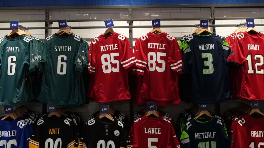 ¿Cuáles son los jerseys más vendidos de la NFL en 2022?