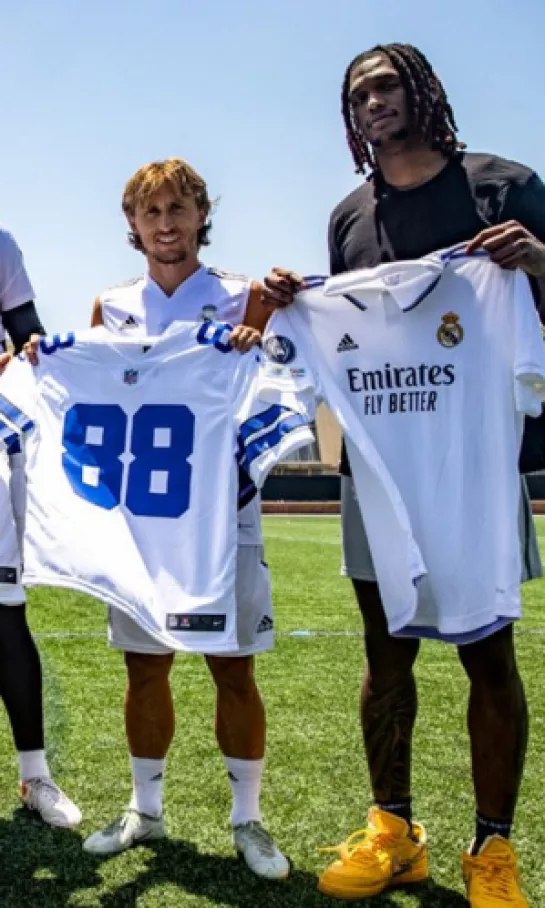 Encuentro de grandes: Real Madrid y Dallas Cowboys