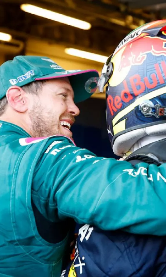 'Checo' Pérez envió un emotivo mensaje para Sebastian Vettel