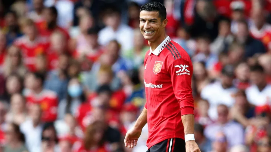 Cristiano Ronaldo volvió a Manchester United como titular ante Rayo Vallecano
