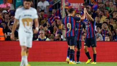 El sueño de Pumas en el Camp Nou se volvió pesadilla gracias a Barcelona