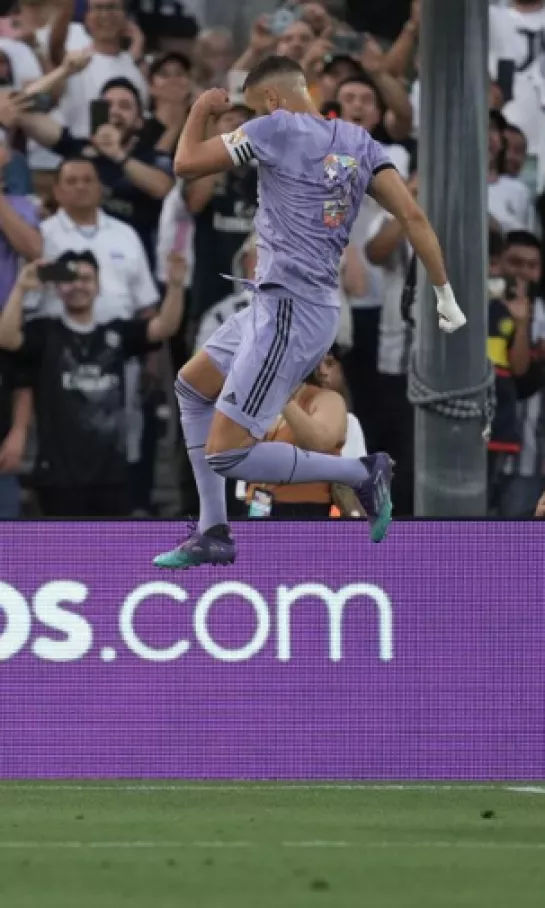 La Supercopa de Europa trae triple premio para Karim Benzema