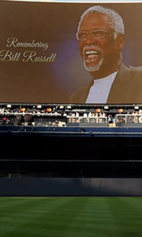 El legendario 6 de Bill Russell será retirado en la NBA