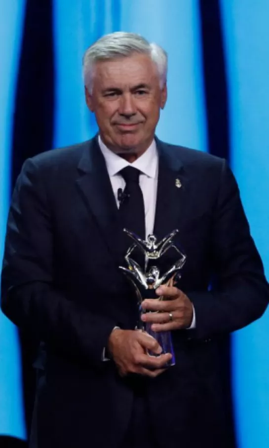 Carlo Ancelotti es el Entrenador del Año de la UEFA