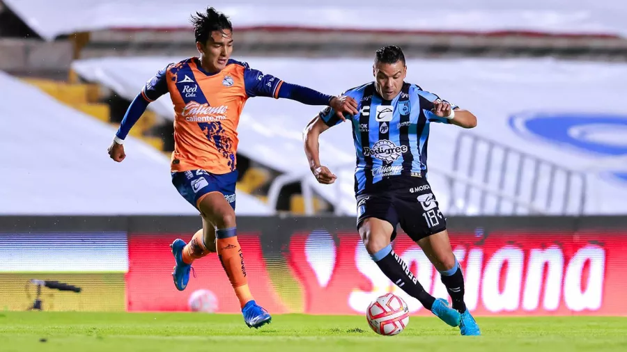 Querétaro mejoró, pero Puebla le arrancó el empate