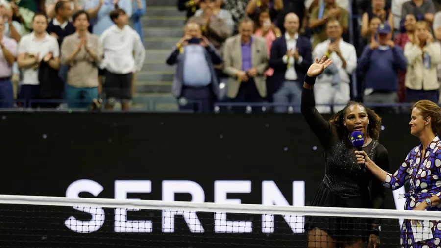 Llegó el adiós. Serena Williams cayó en el US Open y se va del tenis
