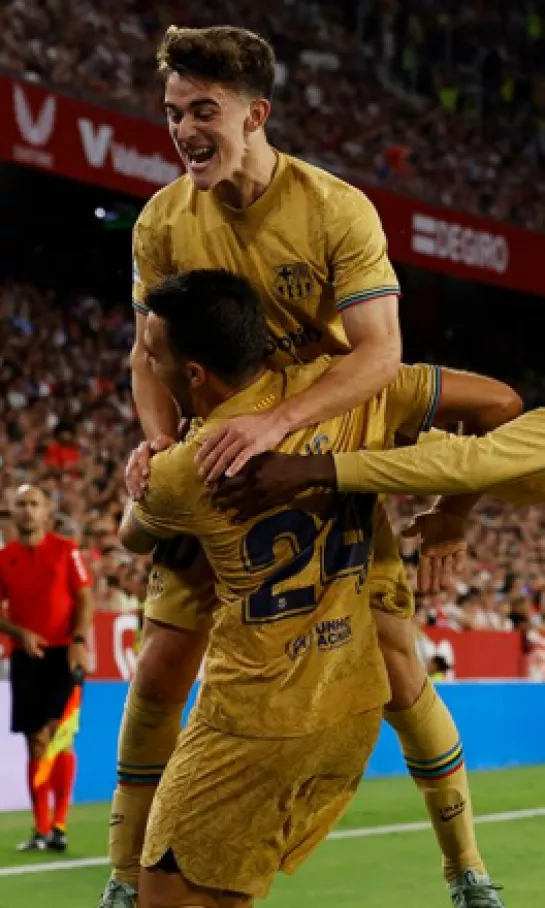 Xavi nombró a Gavi como el “mejor” del Barcelona ante el Sevilla