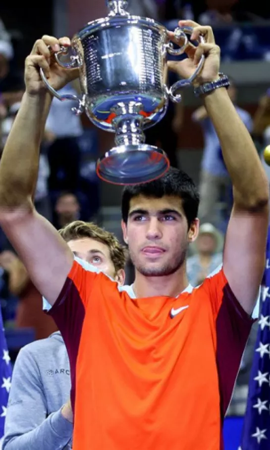 Carlos Alcaraz, histórico triunfo en el U.S. Open