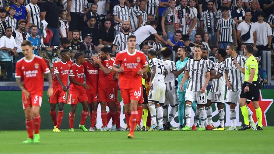 Benfica sabe lo que sigfnifica este triunfo en Champions League ante Juventus
