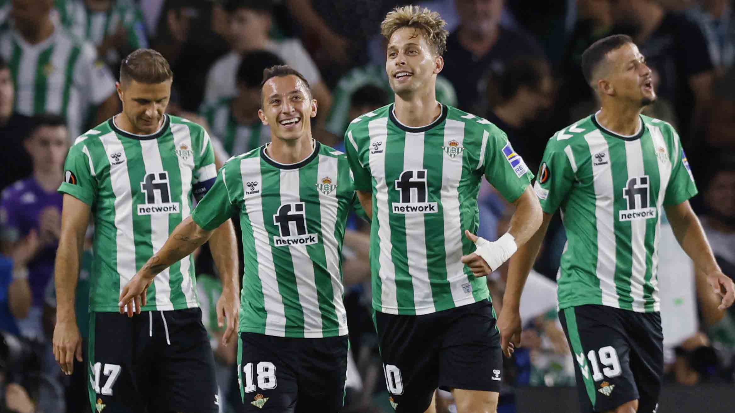 Real Betis 3-2 Ludogorets (Andrés Guardado jugó los 90 minutos)
