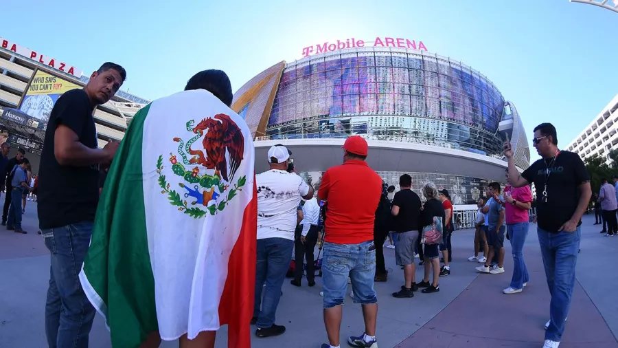 Los mexicanos volvieron a invadir Las Vegas para 'Canelo' vs. Golovkin III