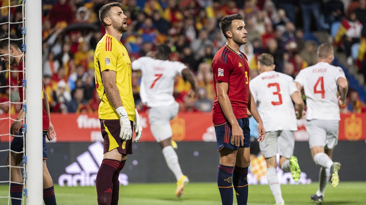 España quedó lejos del ‘Final Four’ tras caer en la Nations League ante Suiza