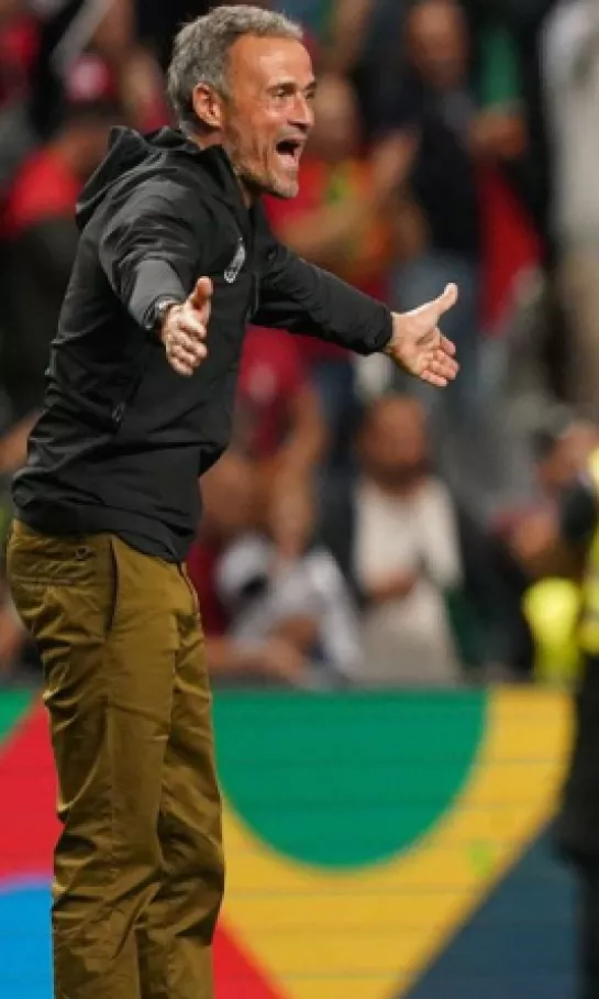 Luis Enrique esperaba el gol de España en la segunda mitad