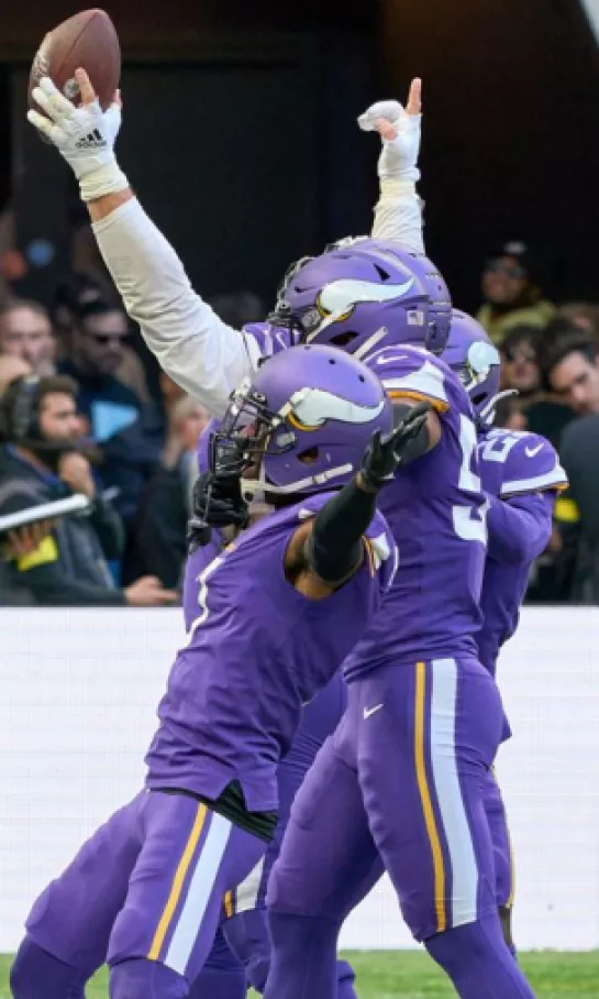 Minnesota Vikings vencieron a Saints en el regreso de la NFL a Londres