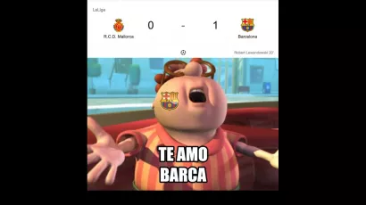Barcelona es líder y los memes se lo recuerdan al Real Madrid