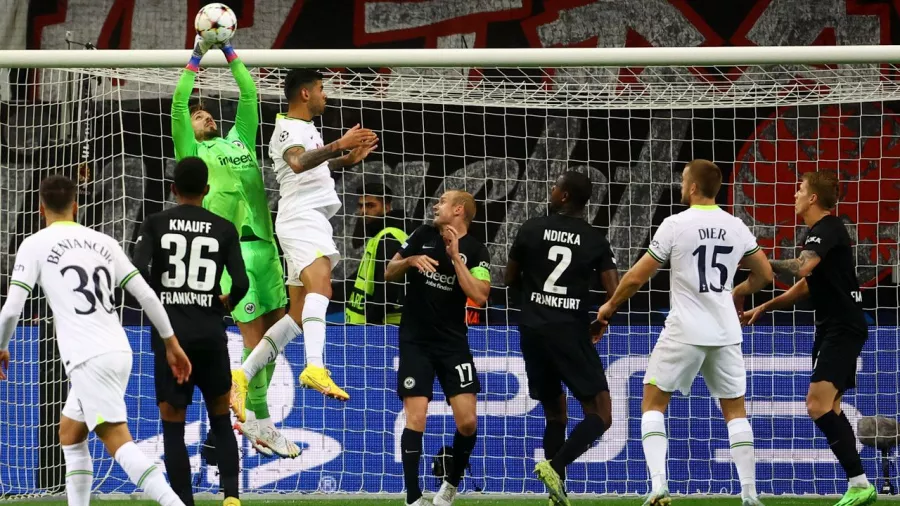 Eintracht Frankfurt y Tottenham repartieron puntos en la Champions League
