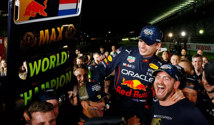 Max Verstappen, campeón del mundo en la temporada 2022