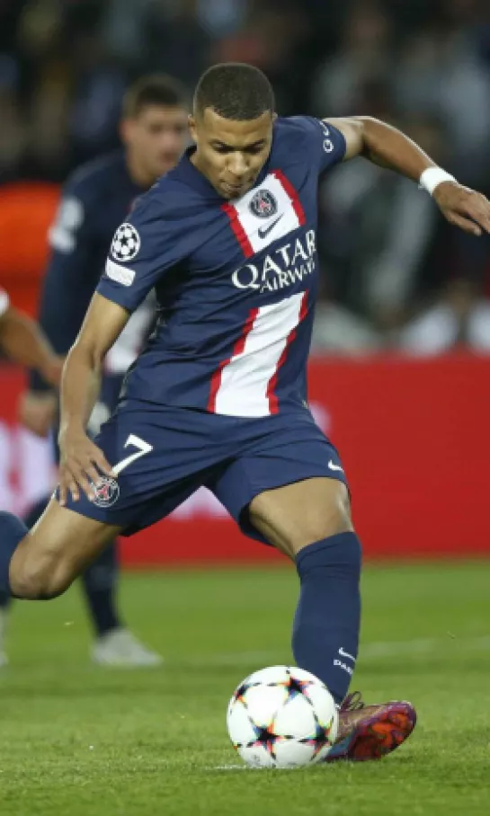 Kylian Mbappé, el máximo goleador del PSG en competencias de la UEFA