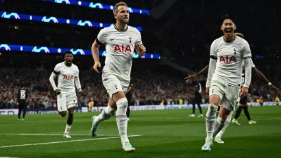 Tottenham camina a octavos de final de la Champions League