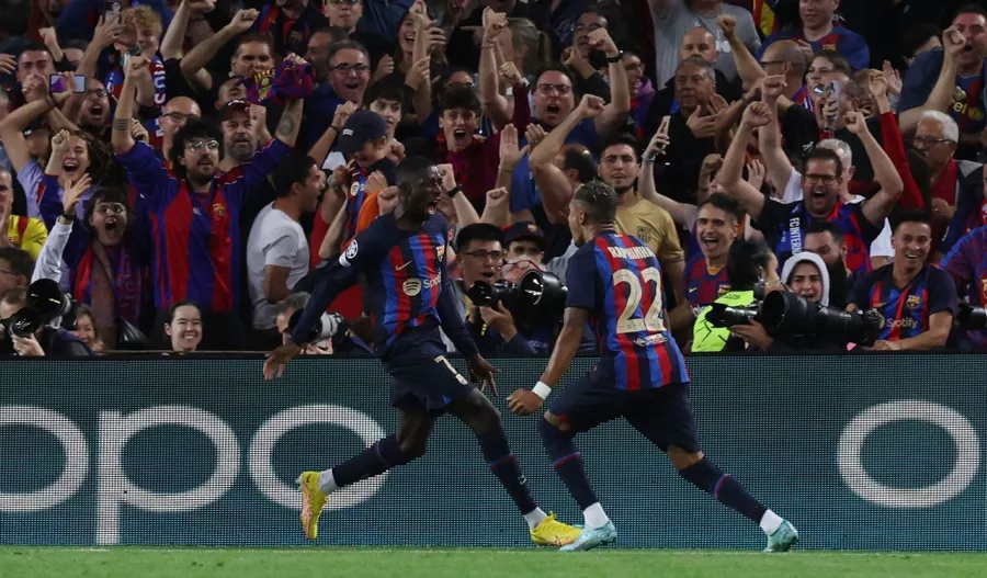 Ousmane Dembélé y el gol que enciende al Camp Nou