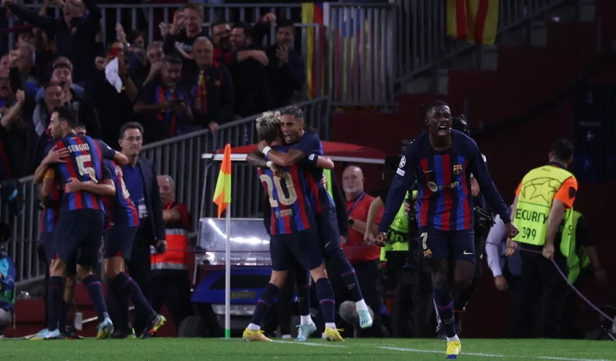 Ousmane Dembélé y el gol que enciende al Camp Nou