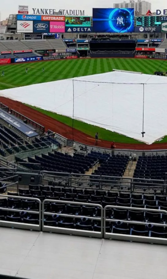 La lluvia pospone el Juego 2 del Divisional Yankees-Guardians