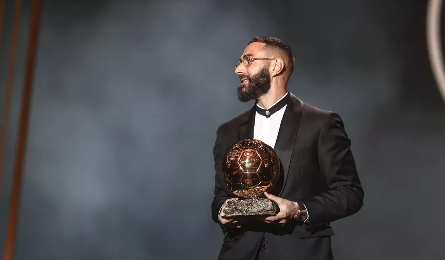 La noche más mágica en la de Karim Benzema en imágenes