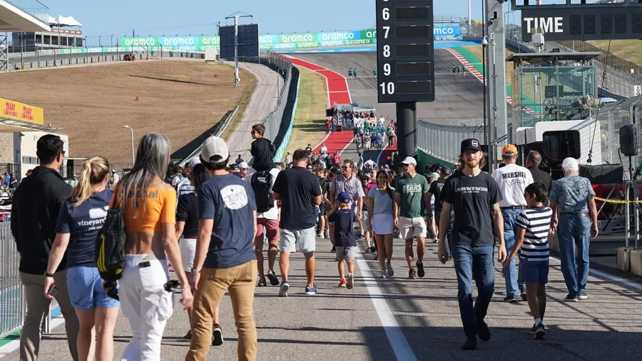 La Fórmula 1 comenzó con la fiesta en Austin