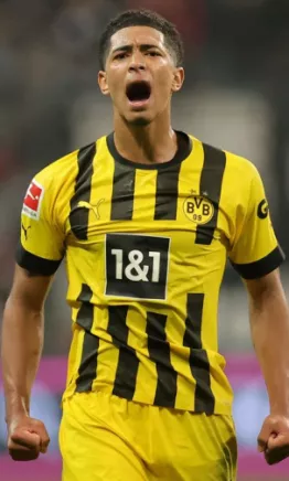 Jude Bellingham le dio el triunfo a Borussia Dortmund sobre Eintracht
