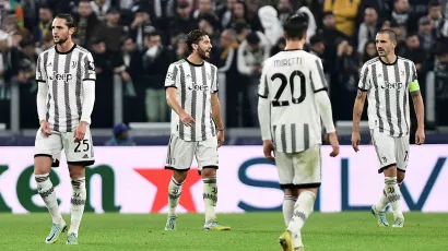 Así vivió la Juventus su último partido en la Champions League