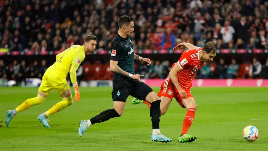 Bayern Munich aplastó a Werder Bremen; Serge Gnabry se robó los reflectores con tres goles