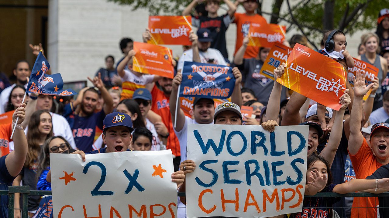 Houston Se Detuvo Para Celebrar A Los Campeones Astros