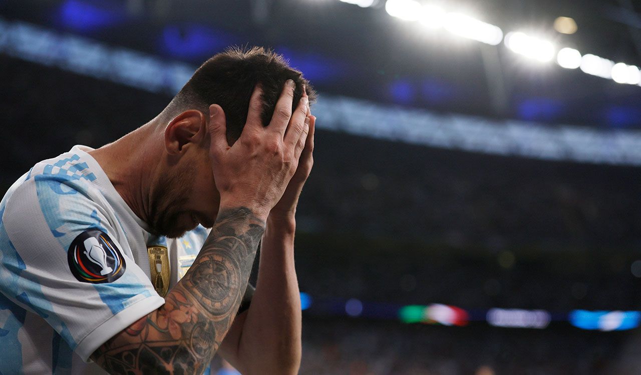 Lionel Messi w bawełnie na dwa tygodnie przed mistrzostwami świata