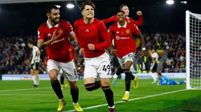 Alejandro Garnacho se estrenó en la Premier League y le dio el triunfo a Manchester United