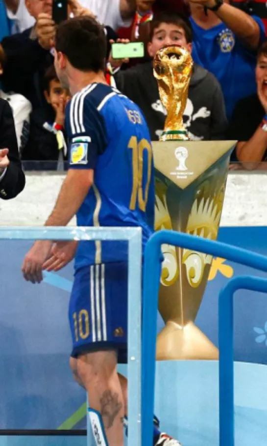 Lionel Messi estuvo a un paso de la Copa del Mundo en Brasil 2014