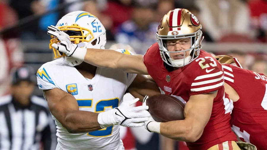 San Francisco 49ers 22-16 Los Angeles Chargers