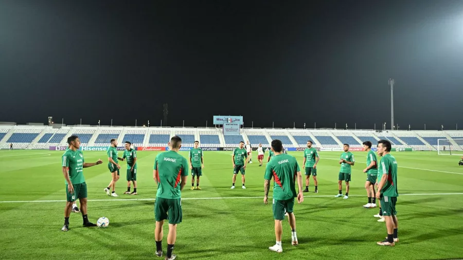 La Selección Mexicana pisó el Estadio Al Khor antes de la inauguración de Catar 2022