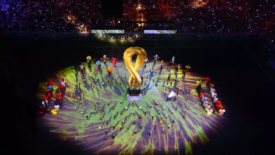 Catar 2022 sorprendió con espectacular inauguración de la Copa del Mundo