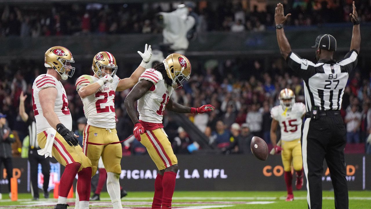 49ers Viajan a la Ciudad de México para Enfrentar a Cardinals en 'MNF'