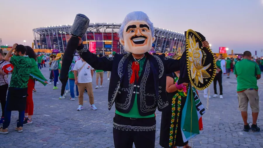 Los personajes y el colorido mexicano invadieron Doha