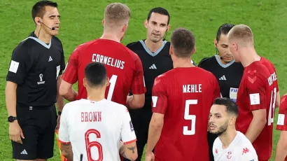 César Ramos tuvo una muy buena actuación en el Dinamarca 0-0 Túnez.