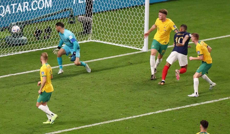 Anótenlo, Kilian Mbappé marcó su primer gol de Catar 2022