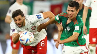 Entre México y Polonia, la única selección que celebró fue Argentina